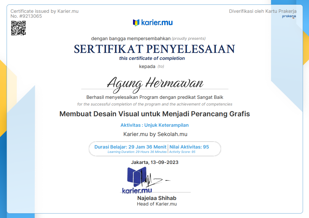 Membuat Desain Visual untuk Menjadi Perancang Grafis